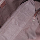 GUCCI GG Canvas Web Sherry Line Hand Bag Beige Red Green 145810 Auth 155191-17