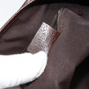 GUCCI GG Canvas Web Sherry Line Hand Bag Beige Red Green 145810 Auth 155191-22