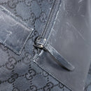 GUCCI GG Canvas Hand Bag Black 019 0402 Auth 155192-22