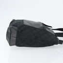 GUCCI GG Canvas Hand Bag Black 019 0402 Auth 155192-4