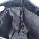 GUCCI GG Canvas Tote Bag Black Gold 002 1098 Auth 155193-16