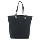 GUCCI GG Canvas Tote Bag Black Gold 002 1098 Auth 155193-3