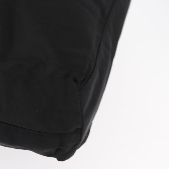 PRADA Tote Bag Nylon Black Auth 155194