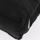 PRADA Tote Bag Nylon Black Auth 155194-11