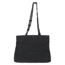 PRADA Tote Bag Nylon Black Auth 155194-3