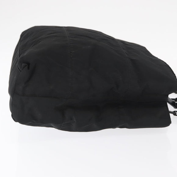 PRADA Tote Bag Nylon Black Auth 155194