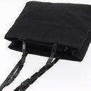 PRADA Tote Bag Nylon Black Auth 155194-6