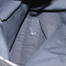 GUCCI GG Canvas Tote Bag Black Silver 120836 Auth 155197-16