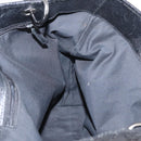 GUCCI GG Canvas Tragetasche Schwarz Silber 120836 Auth 155197-19