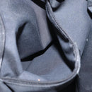 GUCCI GG Canvas Tote Bag Black Silver 120836 Auth 155197-20