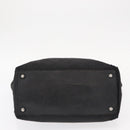 GUCCI GG Canvas Tote Bag Black Silver 120836 Auth 155197-9