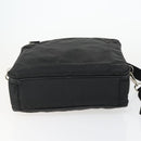 PRADA Business Bag Nylon 2way Black Silver Auth 155199-5