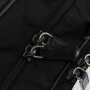 PRADA Business Bag Nylon 2way Black Silver Auth 155199-10