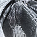 PRADA Business Bag Nylon 2way Black Silver Auth 155199-22