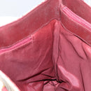 BURBERRY Nova Check Tote Bag Canvas Beige Gold Auth 155202-18