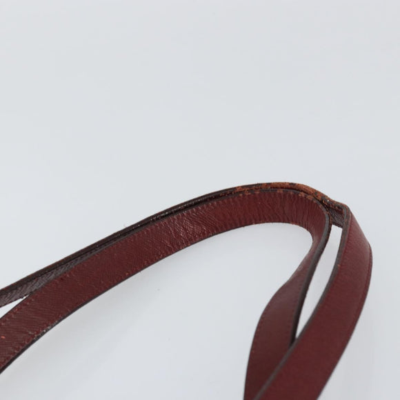 BURBERRY Nova Check Tote Bag Canvas Beige Gold Auth 155202