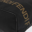 FENDI Hand Bag Nylon Black Auth 155203-11