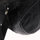 Salvatore Ferragamo Gancini Backpack Nylon Black Silver Auth 155204-17