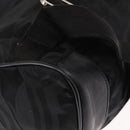 Salvatore Ferragamo Gancini Backpack Nylon Black Silver Auth 155204-18