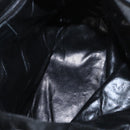 Salvatore Ferragamo Gancini Backpack Nylon Black Silver Auth 155204-11