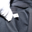 PRADA Tote Bag Leather Black Silver Auth 155205-20