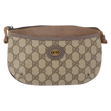 GUCCI GG Supreme Shoulder Bag PVC Beige 904 02 020 Auth 155207 - 0