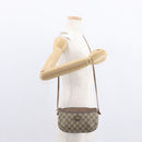 GUCCI GG Supreme Shoulder Bag PVC Beige 904 02 020 Auth 155207-22