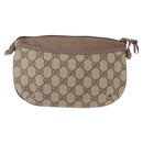 GUCCI GG Supreme Shoulder Bag PVC Beige 904 02 020 Auth 155207-3