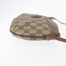 GUCCI GG Supreme Shoulder Bag PVC Beige 904 02 020 Auth 155207-4