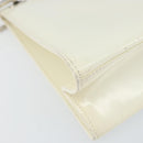 GUCCI Shoulder Bag Patent leather White 001 3034 2123 Auth 155209-14