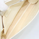 GUCCI Shoulder Bag Patent leather White 001 3034 2123 Auth 155209-10