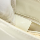 GUCCI Shoulder Bag Patent leather White 001 3034 2123 Auth 155209-12