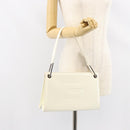 GUCCI Shoulder Bag Patent leather White 001 3034 2123 Auth 155209-21