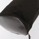 GUCCI Bamboo Hand Bag Nylon 2way Khaki Silver 003 2854 0060 5 Auth 155210-13