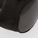 GUCCI Bamboo Hand Bag Nylon 2way Khaki Silver 003 2854 0060 5 Auth 155210-14