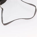 GUCCI Bamboo Hand Bag Nylon 2way Khaki Silver 003 2854 0060 5 Auth 155210-9