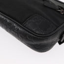 GUCCI Guccissima Waist bag Nylon Black 162417 Auth 155211-15