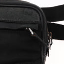 GUCCI Guccissima Waist bag Nylon Black 162417 Auth 155211-18