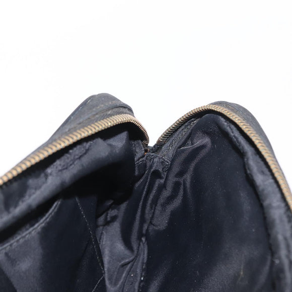 GUCCI Guccissima Waist bag Nylon Black 162417 Auth 155211