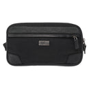 GUCCI Guccissima Waist bag Nylon Black 162417 Auth 155211-13