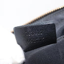 GUCCI Guccissima Waist bag Nylon Black 162417 Auth 155211-12
