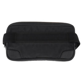 GUCCI Guccissima Waist bag Nylon Black 162417 Auth 155211 - 0