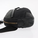GUCCI Guccissima Waist bag Nylon Black 162417 Auth 155211-4