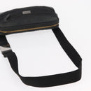 GUCCI Guccissima Waist bag Nylon Black 162417 Auth 155211-7