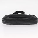 GUCCI Guccissima Waist bag Nylon Black 162417 Auth 155211-5