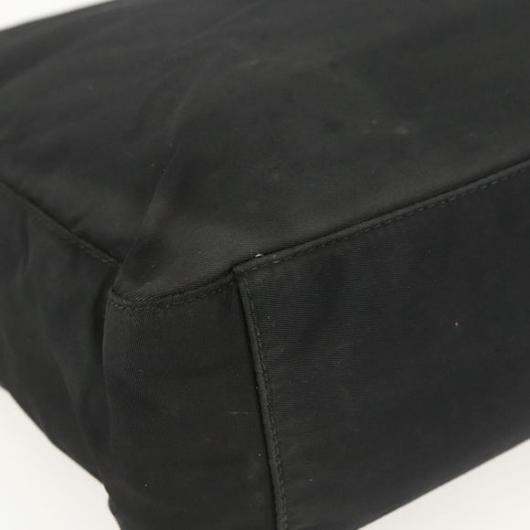 PRADA Tote Bag Nylon Black Auth 155212
