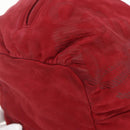 LOEWE Shoulder Bag Suede Red Auth 155213-9