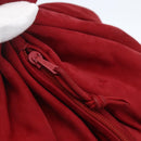 LOEWE Shoulder Bag Suede Red Auth 155213-10