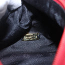 LOEWE Shoulder Bag Suede Red Auth 155213-11