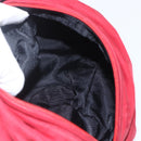 LOEWE Shoulder Bag Suede Red Auth 155213-17